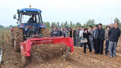 陕西省农机局召开玉米马铃薯机收演示暨农机合作社建设现场会_农机通讯社